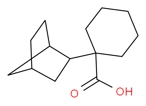1-{bicyclo[2.2.1]heptan-2-yl}cyclohexane-1-carboxylic acid