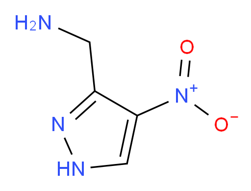 (4-nitro-1H-pyrazol-3-yl)methanamine