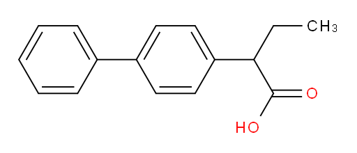 2-(4-phenylphenyl)butanoic acid