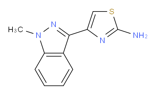 4-(1-methyl-1H-indazol-3-yl)-1,3-thiazol-2-amine