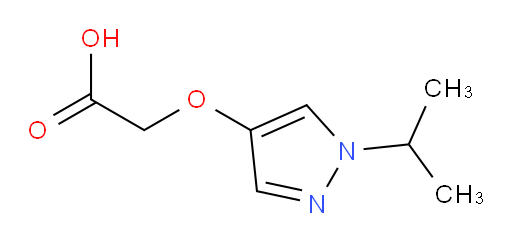 2-{[1-(propan-2-yl)-1H-pyrazol-4-yl]oxy}acetic acid