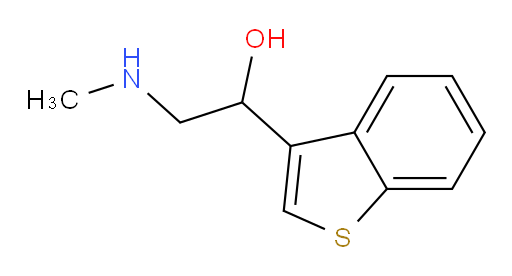 1-(1-benzothiophen-3-yl)-2-(methylamino)ethan-1-ol