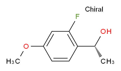 (1R)-1-(2-fluoro-4-methoxyphenyl)ethan-1-ol
