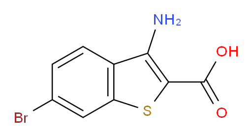 3-amino-6-bromo-1-benzothiophene-2-carboxylic acid