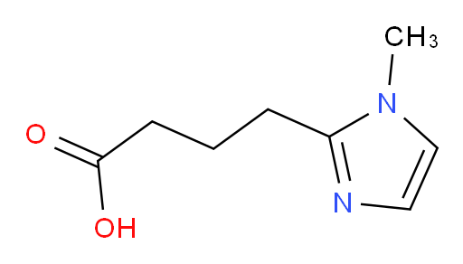 4-(1-methyl-1H-imidazol-2-yl)butanoic acid