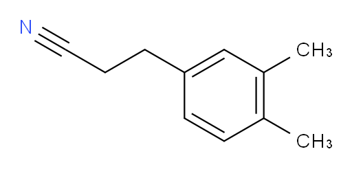 3-(3,4-dimethylphenyl)propanenitrile