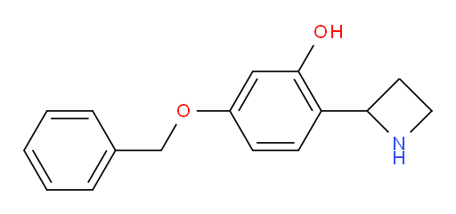 2-(azetidin-2-yl)-5-(benzyloxy)phenol