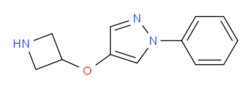 4-(azetidin-3-yloxy)-1-phenyl-1H-pyrazole