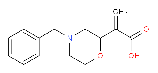 2-(4-benzylmorpholin-2-yl)prop-2-enoic acid