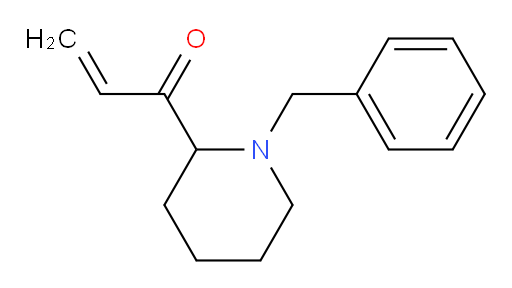 1-(1-benzylpiperidin-2-yl)prop-2-en-1-one