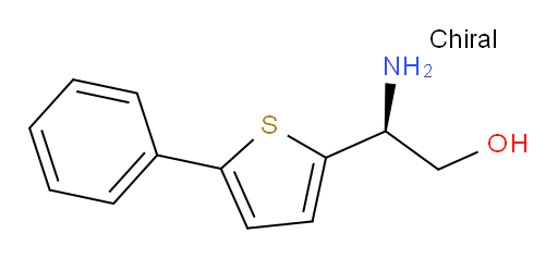 (2S)-2-amino-2-(5-phenylthiophen-2-yl)ethan-1-ol