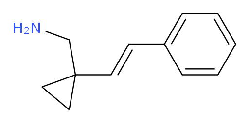 [1-(2-phenylethenyl)cyclopropyl]methanamine