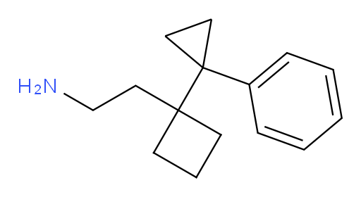 2-[1-(1-phenylcyclopropyl)cyclobutyl]ethan-1-amine