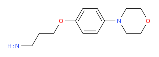 3-[4-(morpholin-4-yl)phenoxy]propan-1-amine