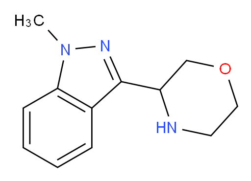 1-methyl-3-(morpholin-3-yl)-1H-indazole