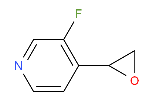 3-fluoro-4-(oxiran-2-yl)pyridine