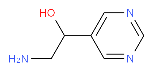 2-amino-1-(pyrimidin-5-yl)ethan-1-ol