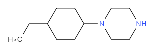 1-(4-ethylcyclohexyl)piperazine