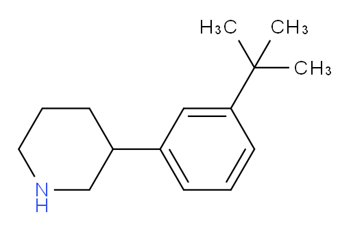 3-(3-tert-butylphenyl)piperidine