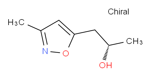 (2S)-1-(3-methyl-1,2-oxazol-5-yl)propan-2-ol