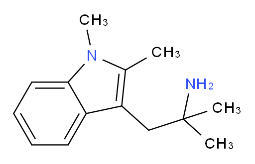 1-(1,2-dimethyl-1H-indol-3-yl)-2-methylpropan-2-amine
