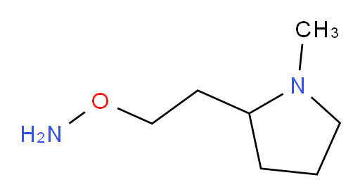 O-[2-(1-methylpyrrolidin-2-yl)ethyl]hydroxylamine