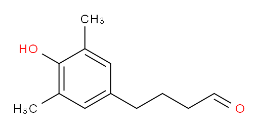 4-(4-hydroxy-3,5-dimethylphenyl)butanal