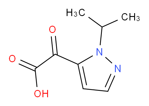 2-oxo-2-[1-(propan-2-yl)-1H-pyrazol-5-yl]acetic acid