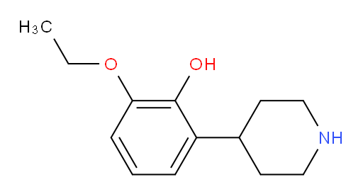 2-ethoxy-6-(piperidin-4-yl)phenol