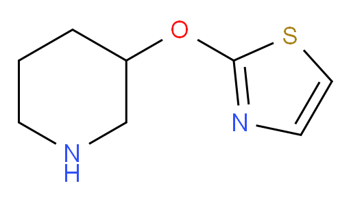 3-(1,3-thiazol-2-yloxy)piperidine