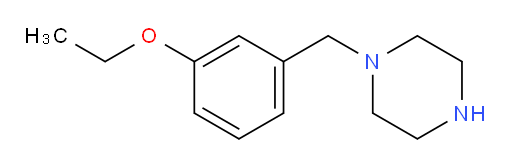 1-[(3-ethoxyphenyl)methyl]piperazine