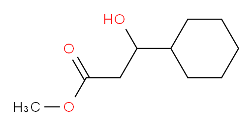 methyl 3-cyclohexyl-3-hydroxypropanoate