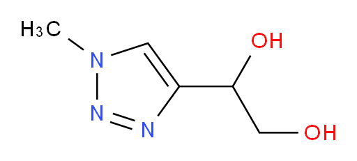 1-(1-methyl-1H-1,2,3-triazol-4-yl)ethane-1,2-diol