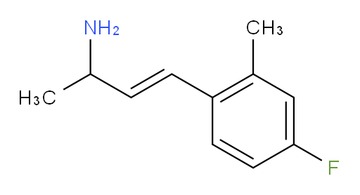 4-(4-fluoro-2-methylphenyl)but-3-en-2-amine