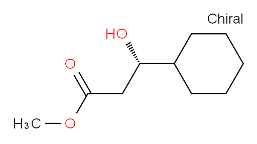 methyl (3S)-3-cyclohexyl-3-hydroxypropanoate