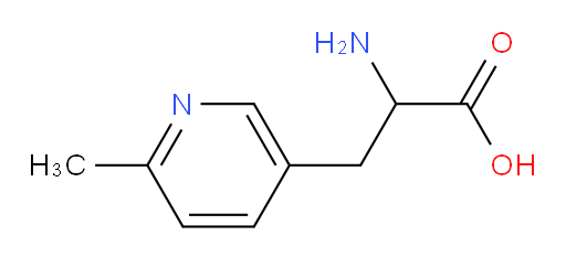 2-amino-3-(6-methylpyridin-3-yl)propanoic acid