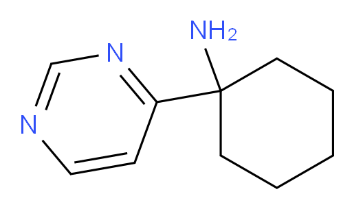1-(pyrimidin-4-yl)cyclohexan-1-amine