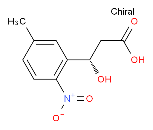 (3S)-3-hydroxy-3-(5-methyl-2-nitrophenyl)propanoic acid
