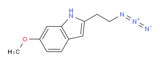 2-(2-azidoethyl)-6-methoxy-1H-indole