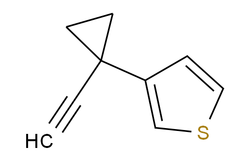 3-(1-ethynylcyclopropyl)thiophene