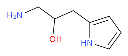 1-amino-3-(1H-pyrrol-2-yl)propan-2-ol