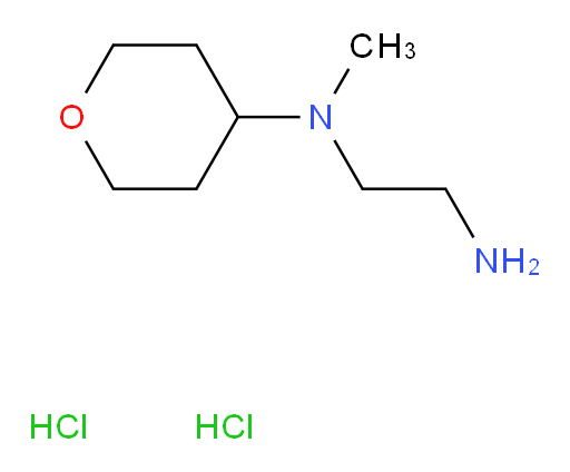 N-(2-aminoethyl)-N-methyloxan-4-amine dihydrochloride