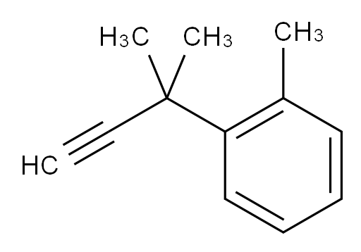 1-methyl-2-(2-methylbut-3-yn-2-yl)benzene