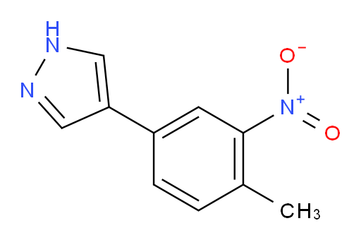 4-(4-methyl-3-nitrophenyl)-1H-pyrazole