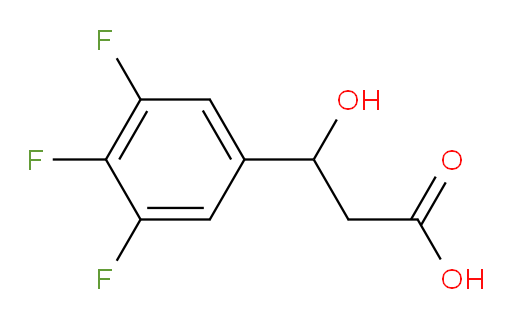 3-hydroxy-3-(3,4,5-trifluorophenyl)propanoic acid