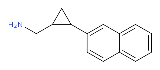 [2-(naphthalen-2-yl)cyclopropyl]methanamine