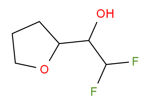 2,2-difluoro-1-(oxolan-2-yl)ethan-1-ol
