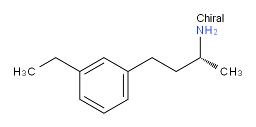 (2R)-4-(3-ethylphenyl)butan-2-amine
