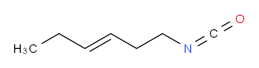1-isocyanatohex-3-ene