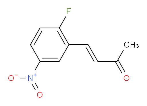4-(2-fluoro-5-nitrophenyl)but-3-en-2-one
